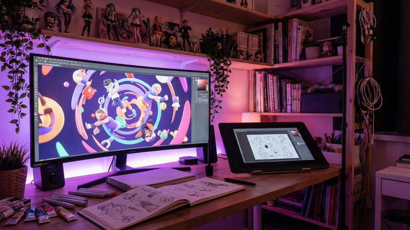 群P动漫创作视频